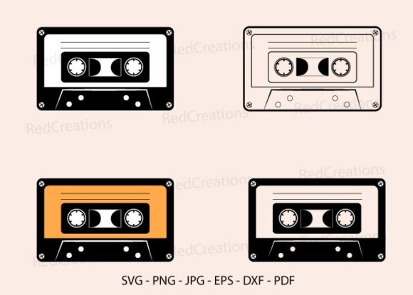 Audio Cassette Tape Svg Review
