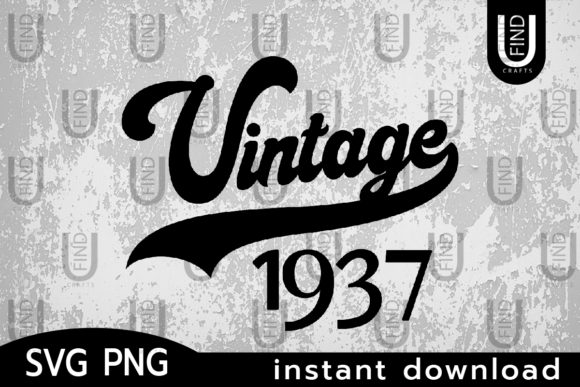 Vintage 1937 Embroidery Design