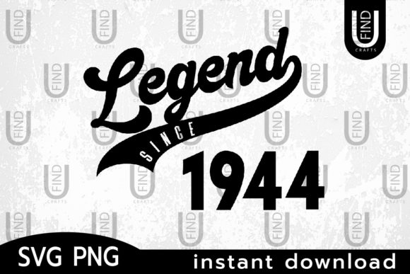 Vintage 1944, Legend Since 1944PNG.svg