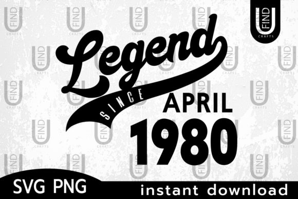 Vintage 1980, Legend Since April 1980